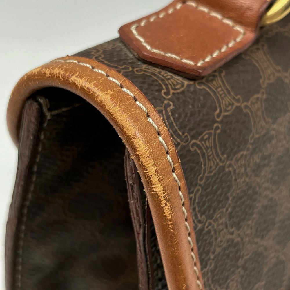 Celine Macadam handbag canvas brown - Picture 3 of 7